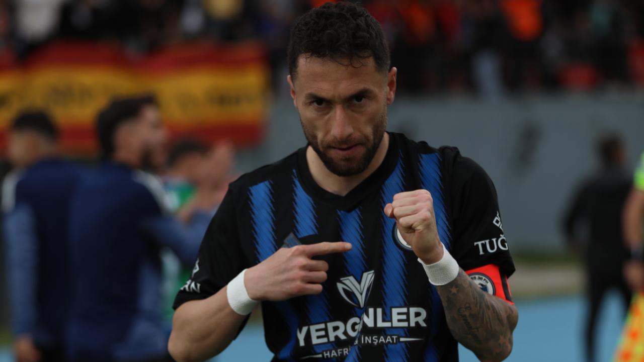 ERCİYES 38 FK KAPTANI ARTUN YEDİNCİ GOLÜNÜ ATTI