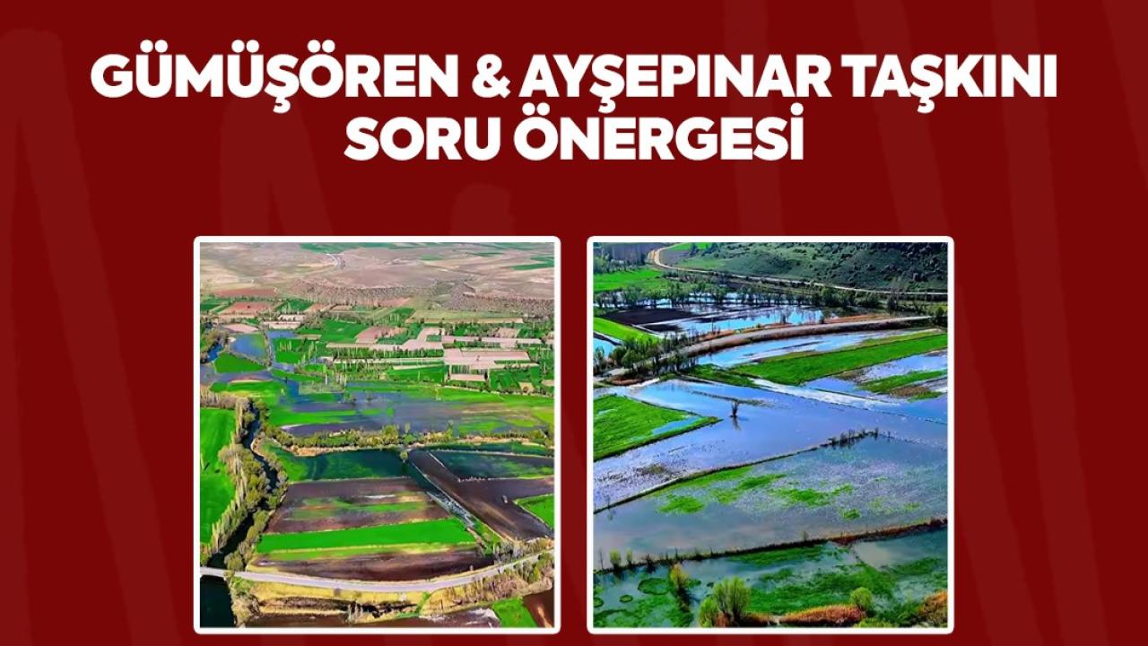 ERSOY’DAN ‘TAŞKIN SORU ÖNERGESİ’