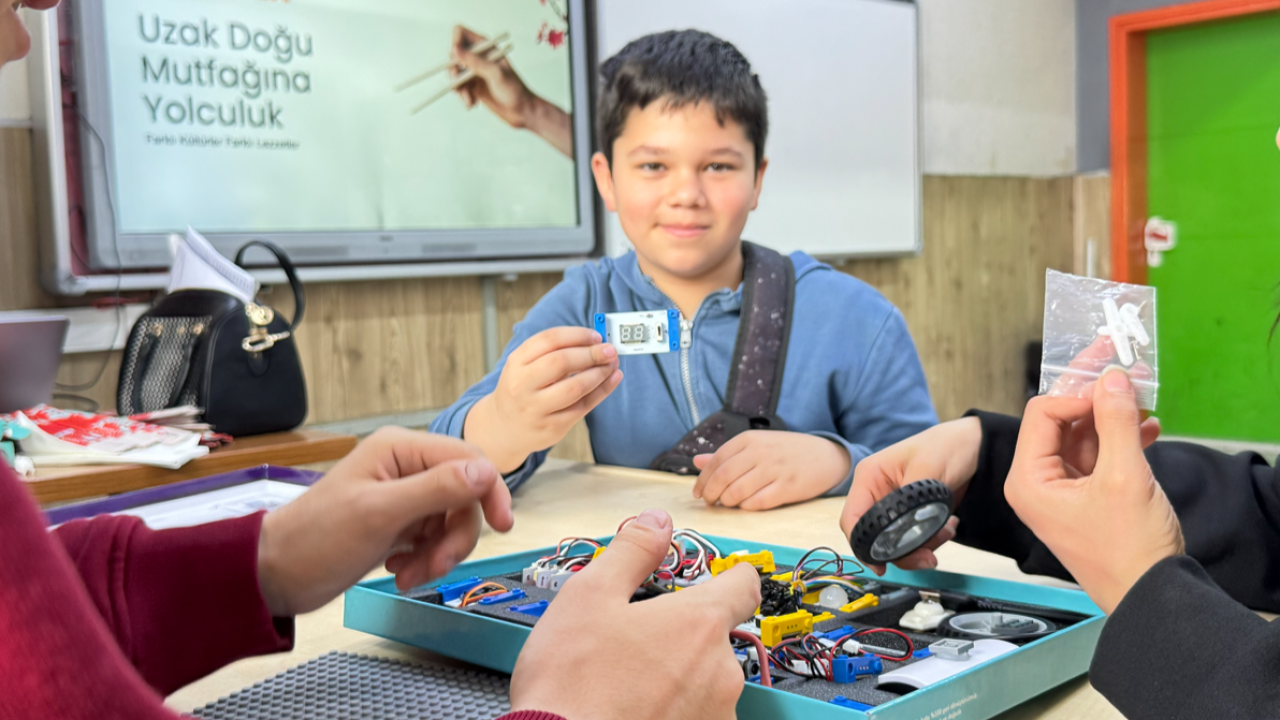 KAYSERİ'DE ÇOCUKLAR BİLİMLE BULUŞTU