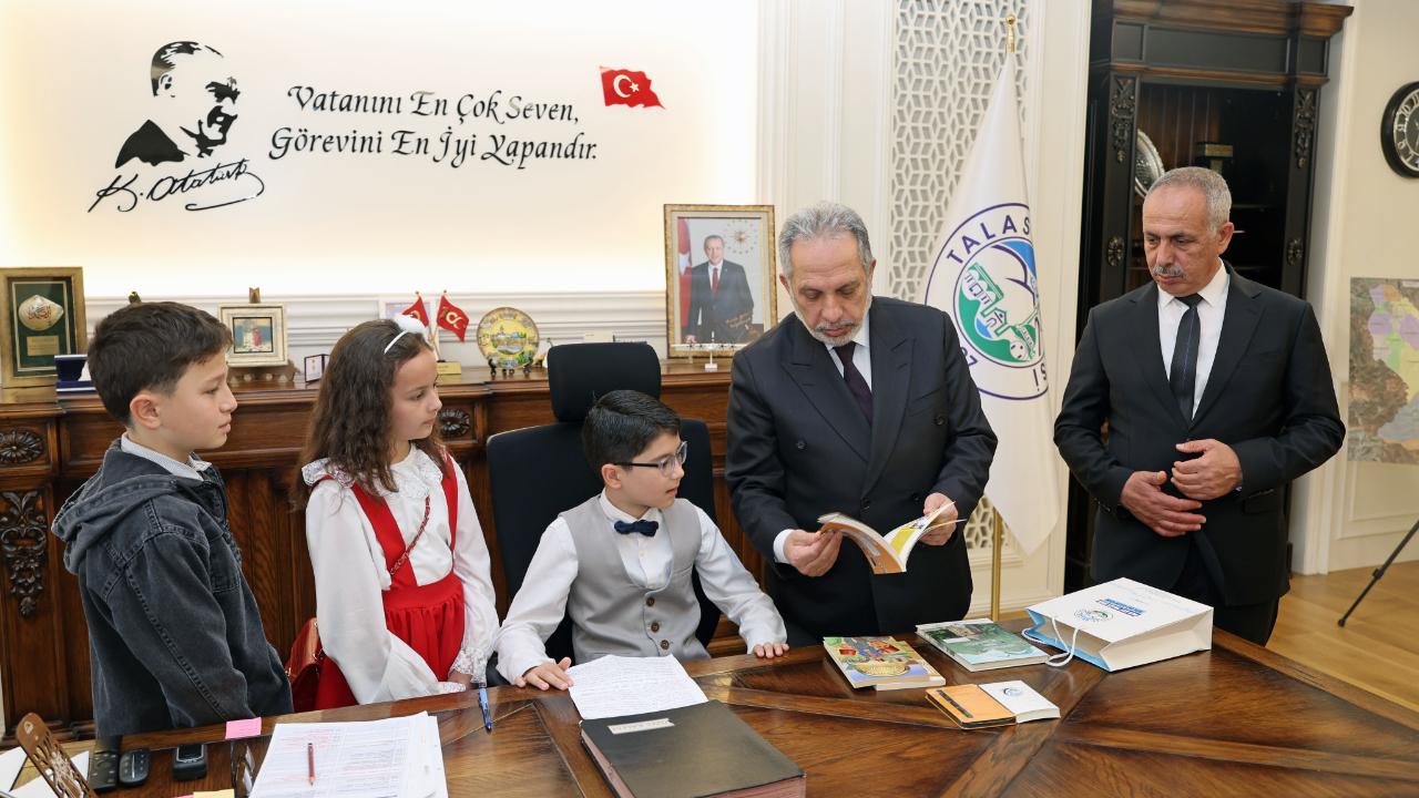 KÜÇÜK BAŞKAN BÜYÜK MESAJLAR VERDİ