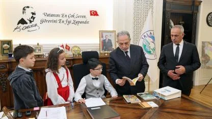 KÜÇÜK BAŞKAN BÜYÜK MESAJLAR VERDİ