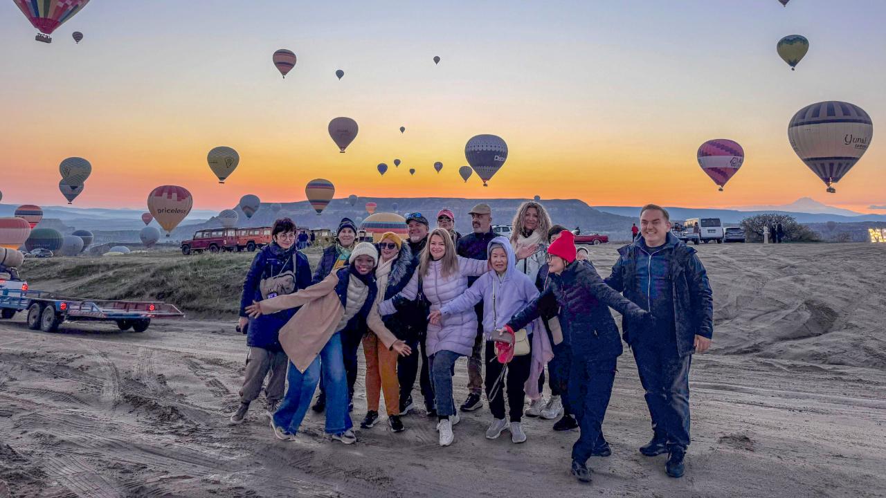 KUZEY AMERİKALI TUR OPERATÖRLERİ İSTANBUL VE KAPADOKYA'DA AĞIRLANDI