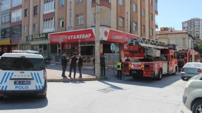 LOKANTANIN BACASINDA ÇIKAN YANGIN SÖNDÜRÜLDÜ