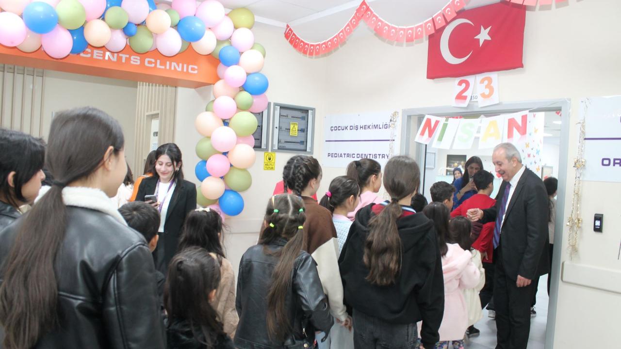 NNYÜ’DEN HACILAR ERVA SPOR OKULLARI ÖĞRENCİLERİNE AĞIZ VE DİŞ SAĞLIĞI TARAMASI