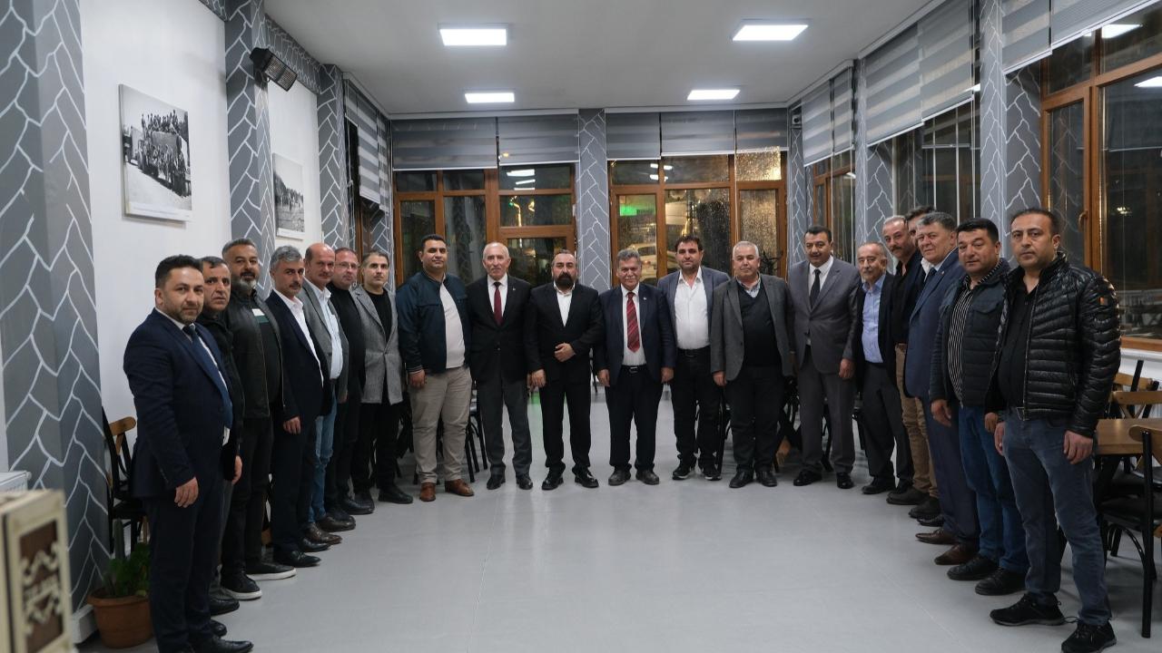 PINARBAŞI VE SARIZ'DAN BAŞKAN ODAKIR'A TAM DESTEK