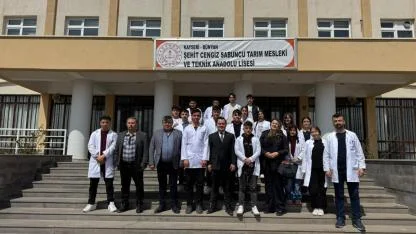 KAYSERİ TİCARET BORSASI’NDAN TARIM LİSESİ’NE ZİYARET