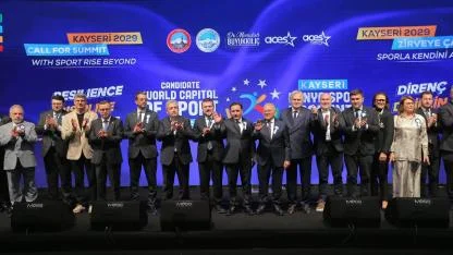 "2029 DÜNYA SPOR BAŞKENTİ %99,5 KAYSERİ OLACAK"