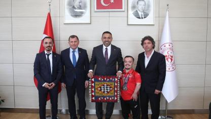 TÜRKİYE’NİN İLK PARALİMPİK HALTER SALONU KAYSERİ’DE YAPILACAK
