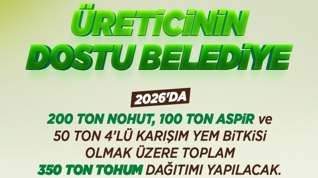TOHUM DESTEĞİ BAŞLIYOR