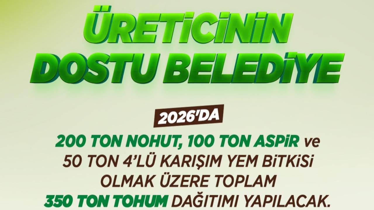 TOHUM DESTEĞİ BAŞLIYOR