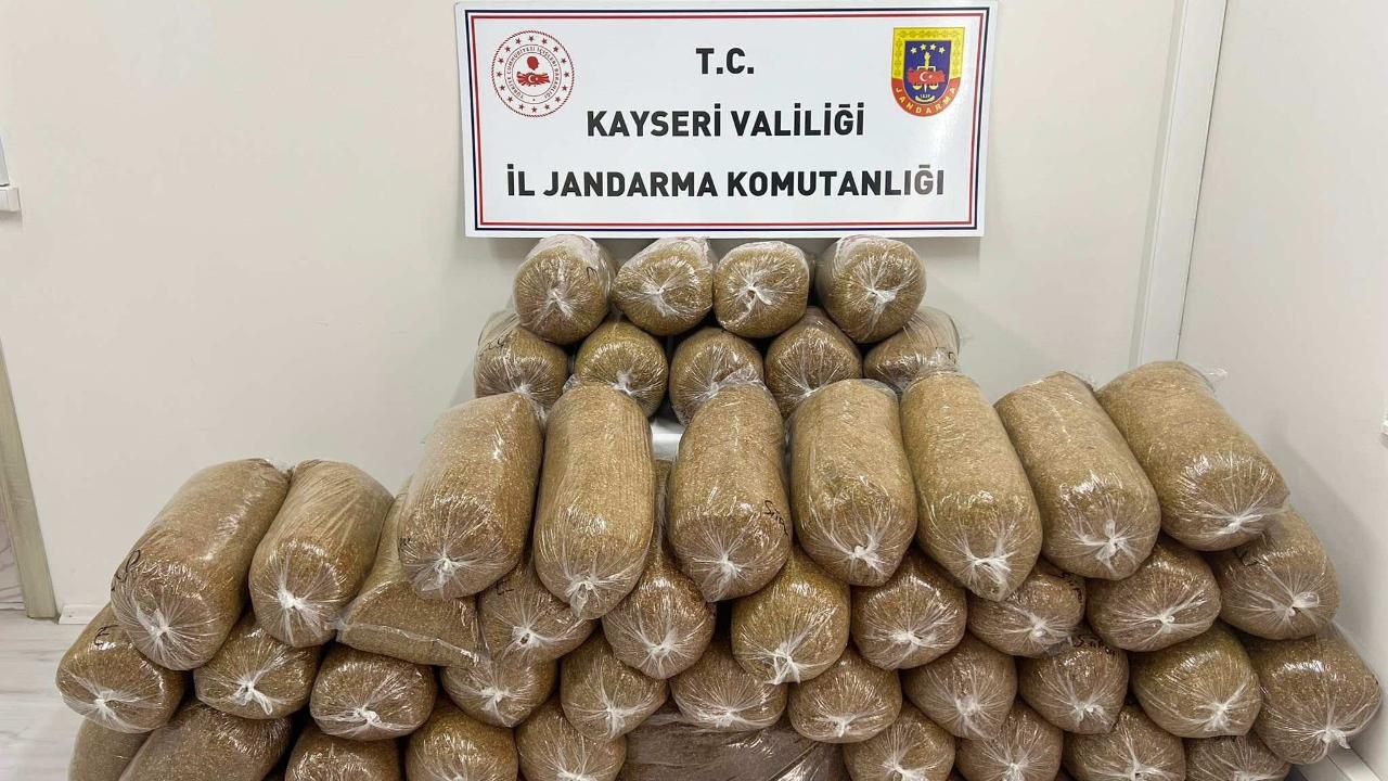 285 KİLO TÜTÜN YAKALANDI
