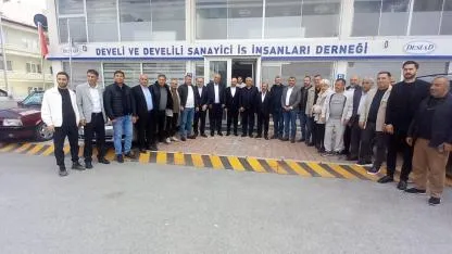 BAĞLAMIŞ'TAN DEVELİ'YE ZİYARET