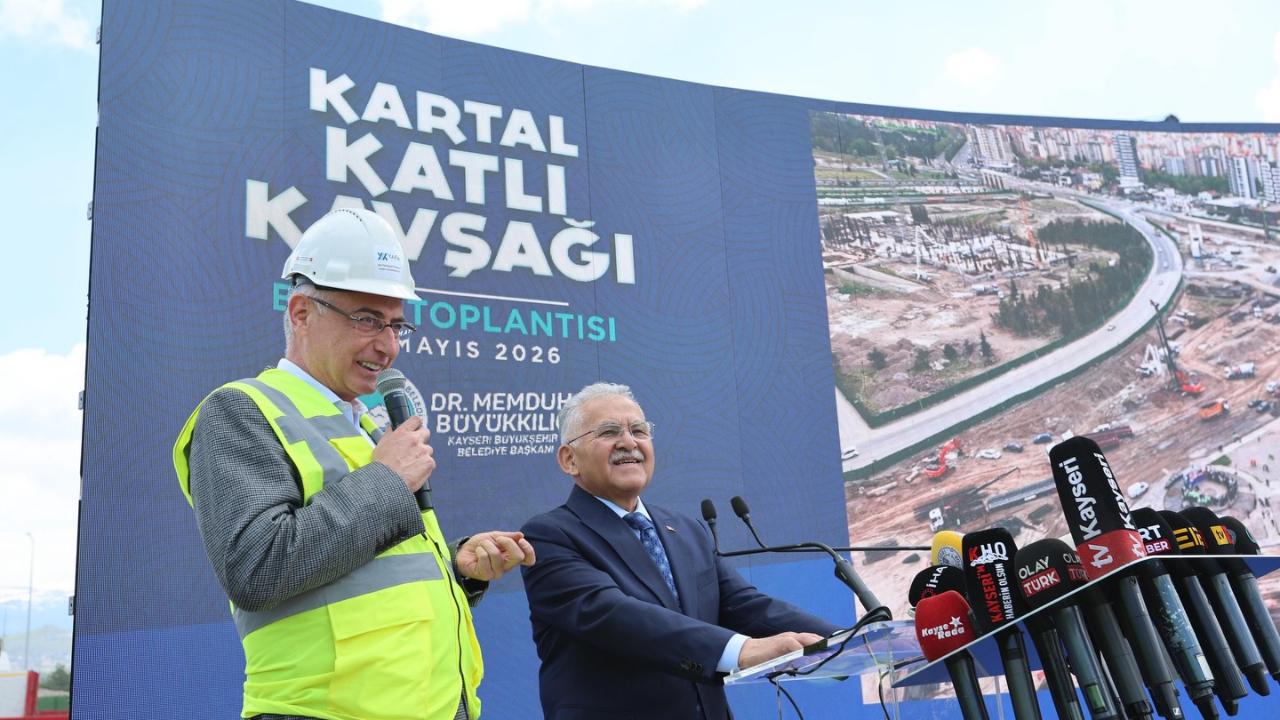 BÜYÜKKILIÇ, DEV ULAŞIM PROJESİNİ SAHADA ANLATTI