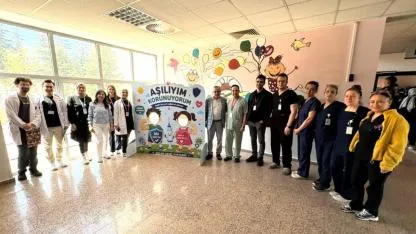 ERÜ HASTANELERİ’NDE AŞIYA DİKKAT ÇEKİLDİ