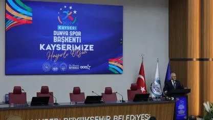 “KAYSERİ, 2029 DÜNYA SPOR BAŞKENTİ”