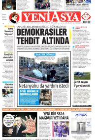 Yeni Asya Gazete Manşeti