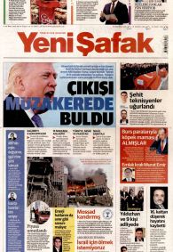 Yeni Şafak Gazete Manşeti