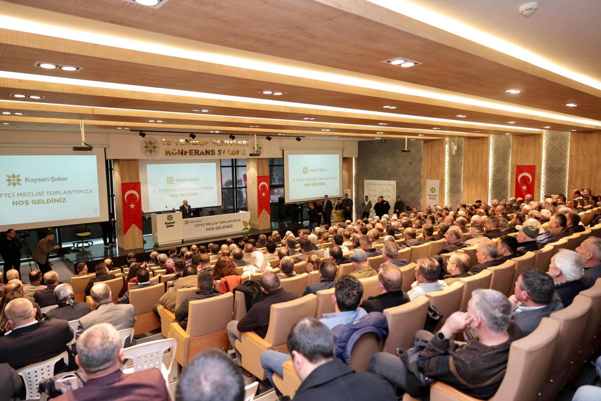 ŞEKER'DE 31.ÇİFTÇİ MECLİSİ YAPILDI