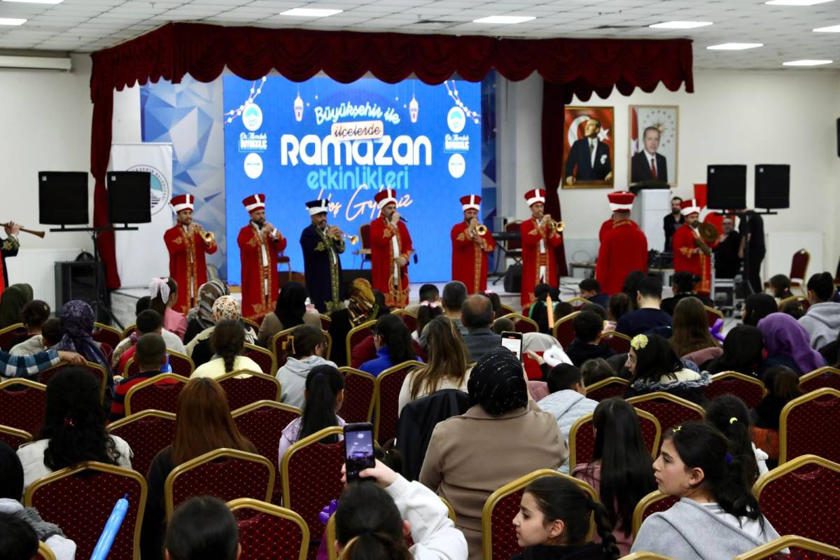 BÜYÜKŞEHİR’DEN 11 İLÇEDE RAMAZAN COŞKUSU YAŞATTI