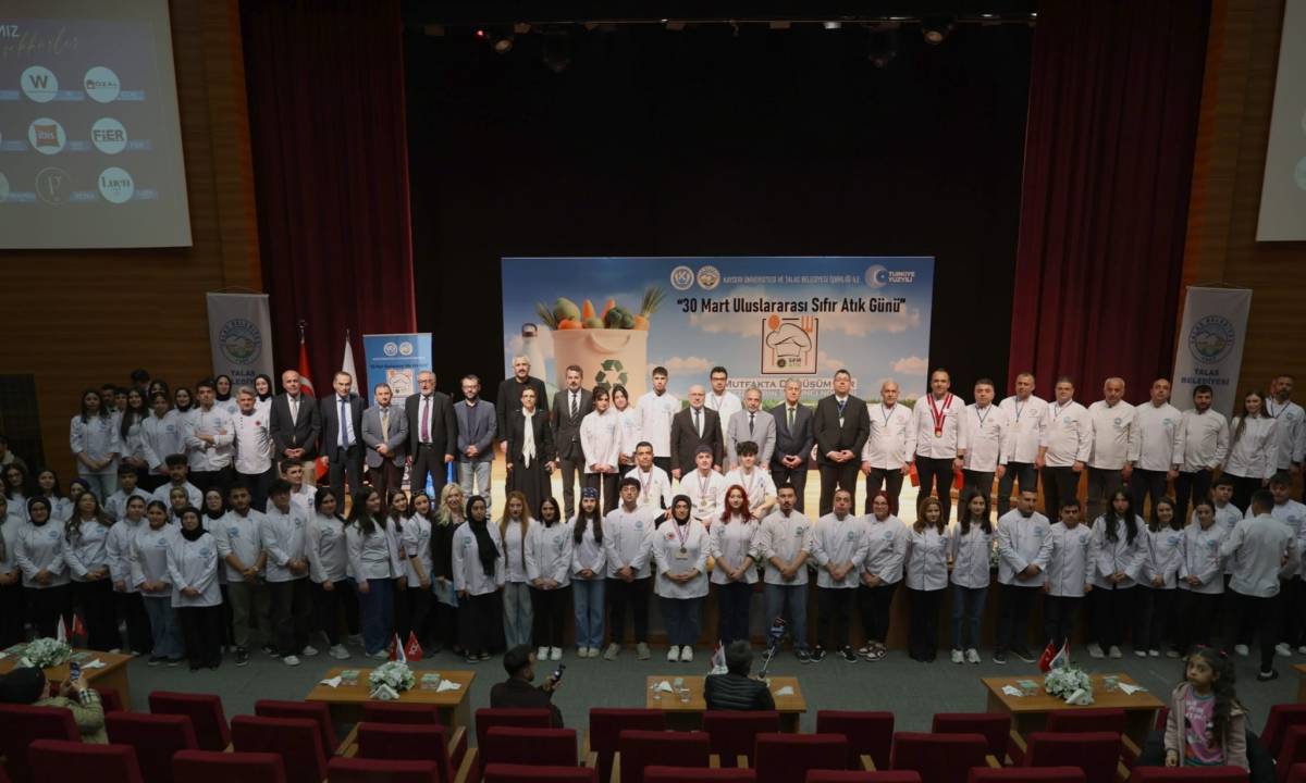 KAYSERI ÜNIVERSITESI’NDE “SIFIR ATIK YEMEK YARIŞMASI” DÜZENLENDI