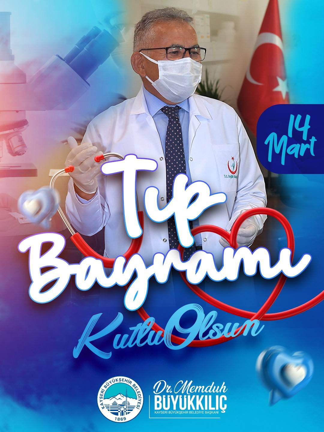 DOKTOR BAŞKANDAN TIP BAYRAMI MESAJI
