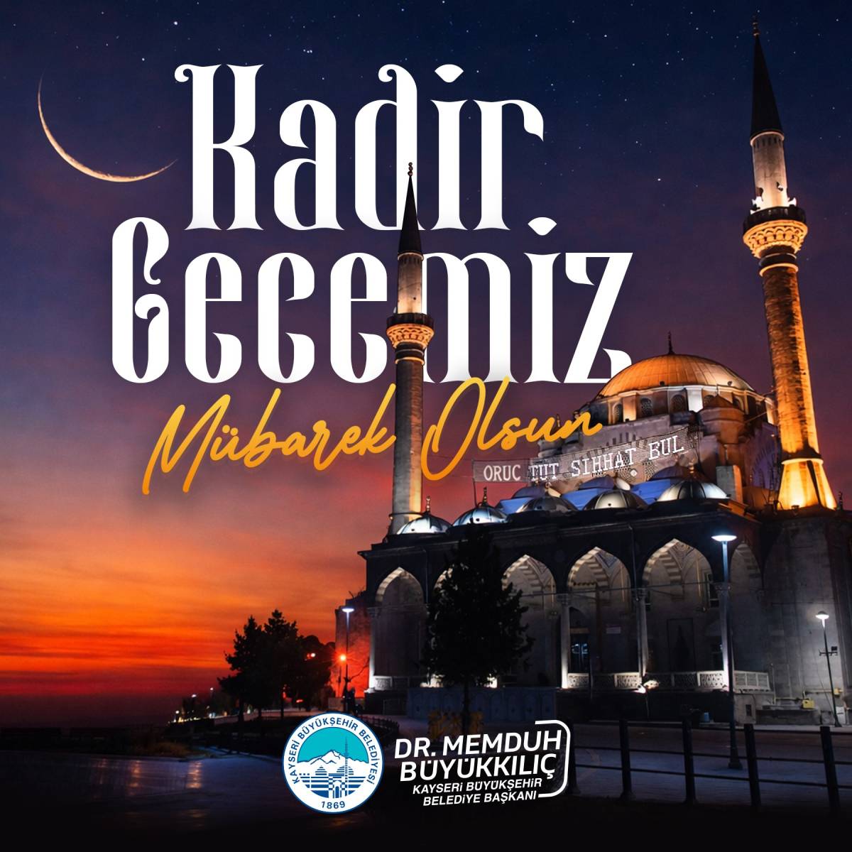 “BİRLİK, BERABERLİK VE DAYANIŞMAMIZ İÇİN DUA EDELİM”