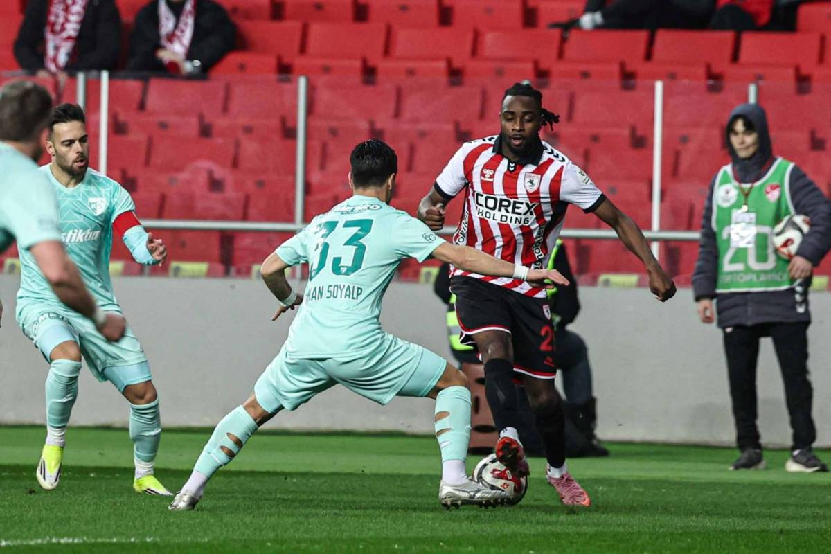 SAMSUNSPOR: 2 - KAYSERİSPOR: 1