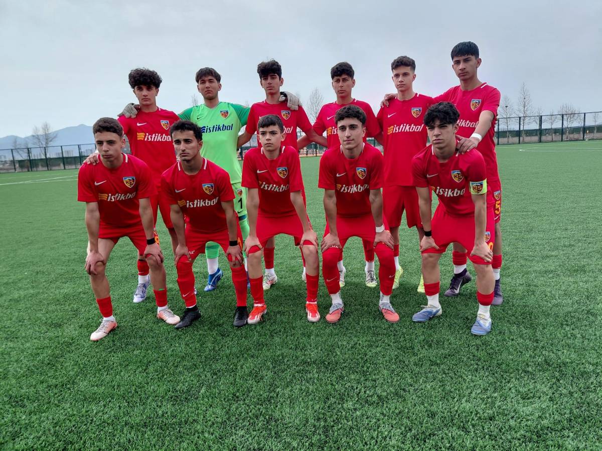U15 GELİŞİM LİGİ 12. GRUP: KAYSERİSPOR: 4 - ALKULASPOR: 1