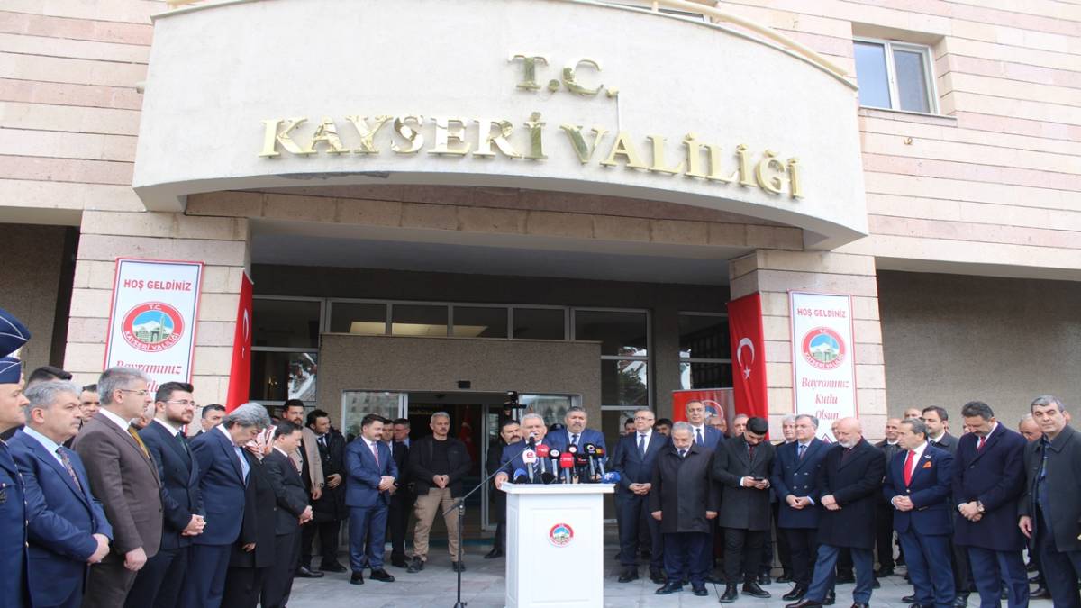 KAYSERİ PROTOKOLÜ BAYRAMLAŞTI