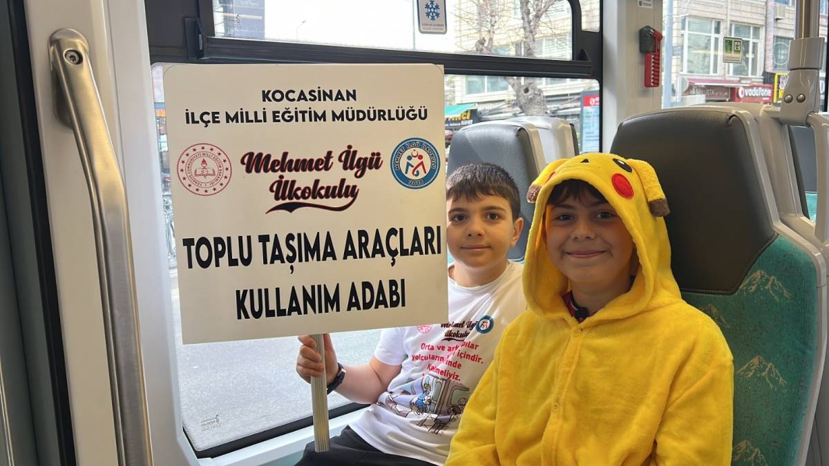 BÜYÜKŞEHİR ULAŞIM A.Ş. İLE ‘NEZAKET YOLDA KALMASIN’ PROJESİNİ HAYATA GEÇİRDİ