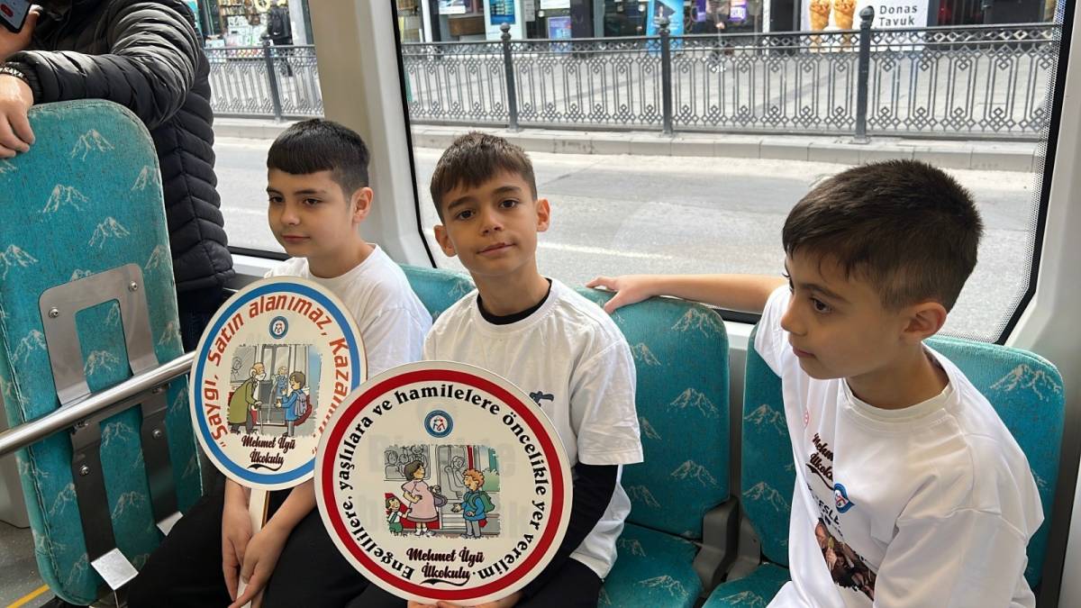 BÜYÜKŞEHİR ULAŞIM A.Ş. İLE ‘NEZAKET YOLDA KALMASIN’ PROJESİNİ HAYATA GEÇİRDİ