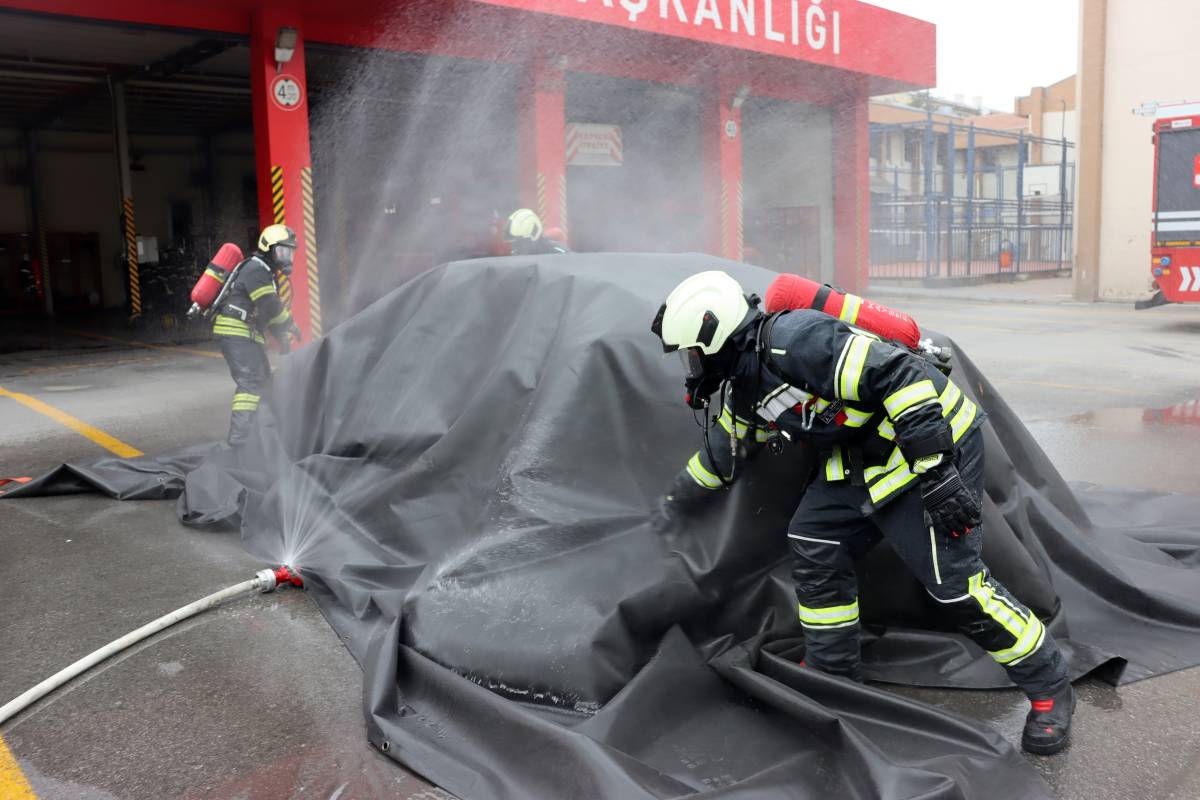 KAYSERİ İTFAİYESİ TEYAKKUZDA