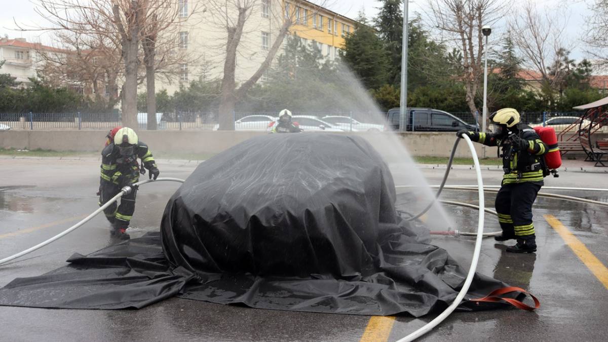 KAYSERİ İTFAİYESİ TEYAKKUZDA