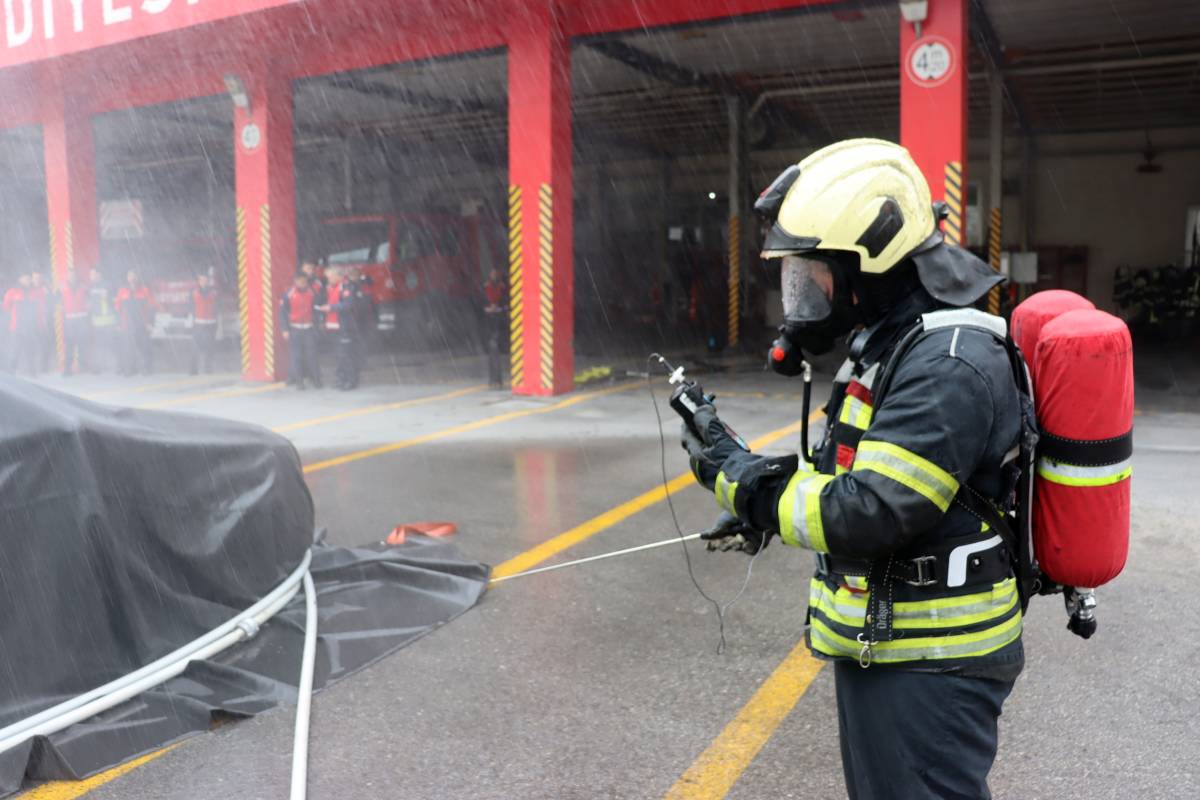 KAYSERİ İTFAİYESİ TEYAKKUZDA