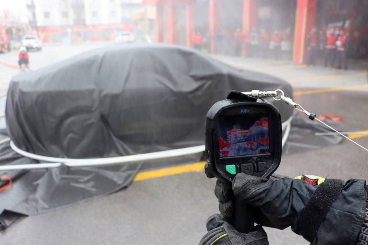 KAYSERİ İTFAİYESİ TEYAKKUZDA