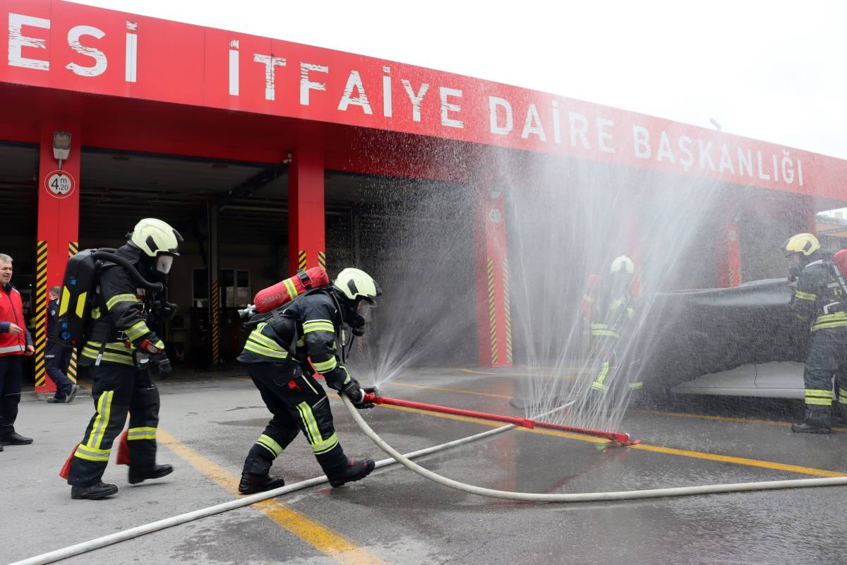 KAYSERİ İTFAİYESİ TEYAKKUZDA