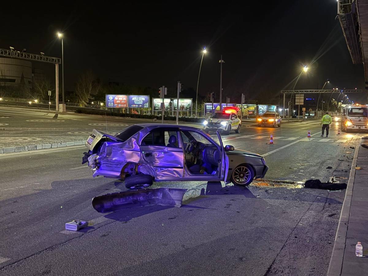 OTOMOBİL İLE CİP ÇARPIŞTI