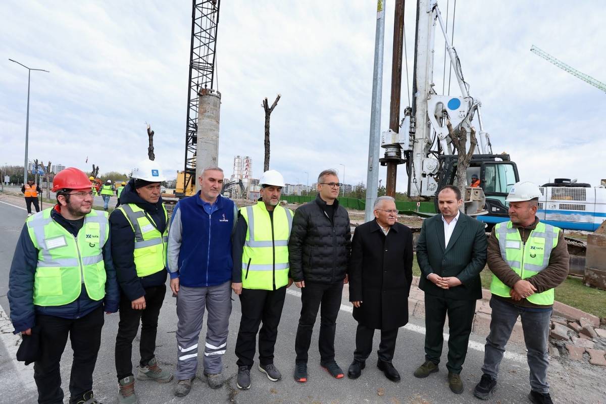 BÜYÜKKILIÇ, KARTAL KATLI KAVŞAĞI PROJESİNİ SAHADA İNCELEDİ