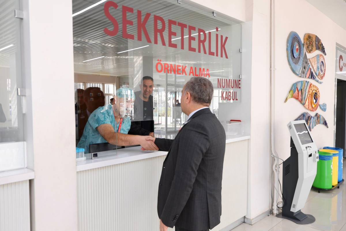 ALTUN'DAN SAĞLIK ÇALIŞANLARINA ZİYARET