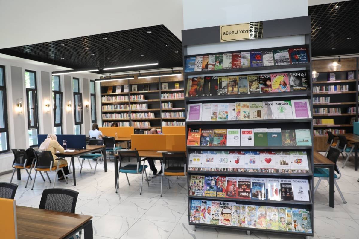 KOCASİNAN’DA TOPLAM 7 ADET SİNAN KÜTÜPHANESİ HİZMET VERİYOR