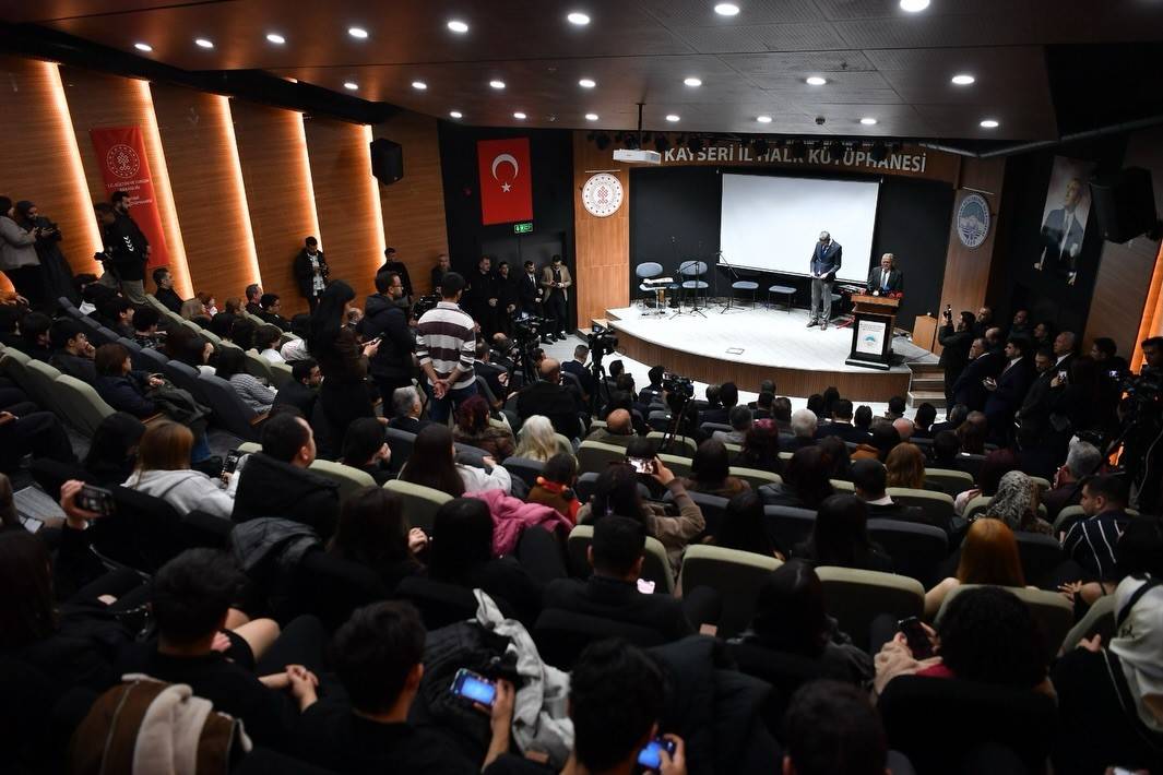 KAYSERİ KÜTÜPHANELERİN ÜYE SAYISI 378 BİN