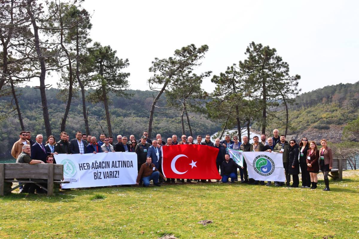 DEVELİ'DE GÖREVLİ ORMAN MUHAFIZLARI SİNOP'TA ÇALIŞTAYA KATILDI