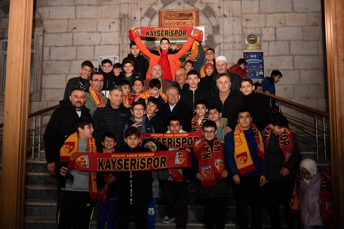 BÜYÜKKILIÇ, RAMAZAN COŞKUSUNU KAYSERİLİLERLE BİRLİKTE YAŞADI