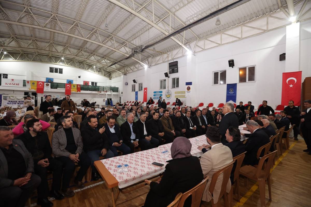 BÜYÜKKILIÇ, RAMAZAN COŞKUSUNU KAYSERİLİLERLE BİRLİKTE YAŞADI