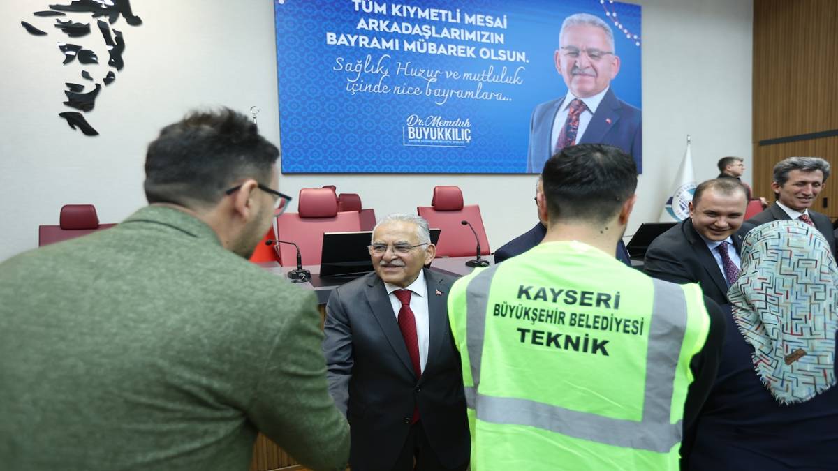 BÜYÜKKILIÇ: “KAYSERİ BÜYÜKŞEHİR, BİR MARKA”