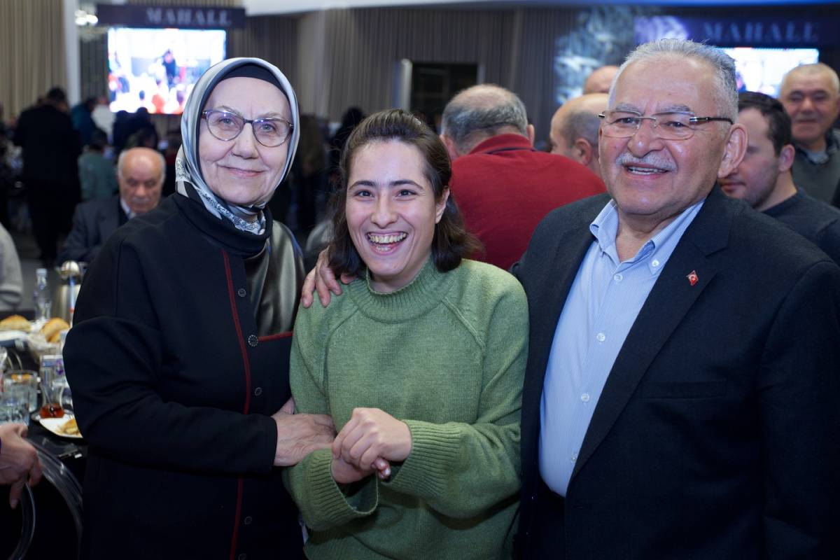 BÜYÜKKILIÇ, RAMAZAN COŞKUSUNU KAYSERİLİLERLE BİRLİKTE YAŞADI