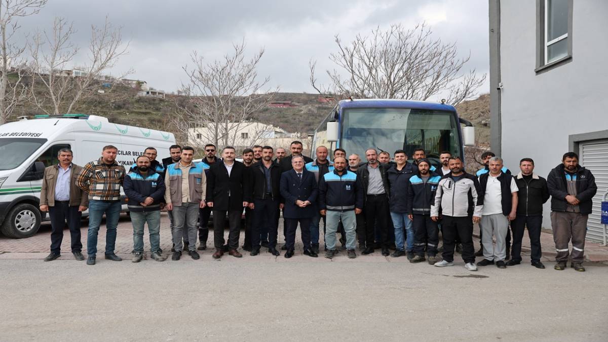 ÖZDOĞAN PERSONELİYLE BAYRAMLAŞTI