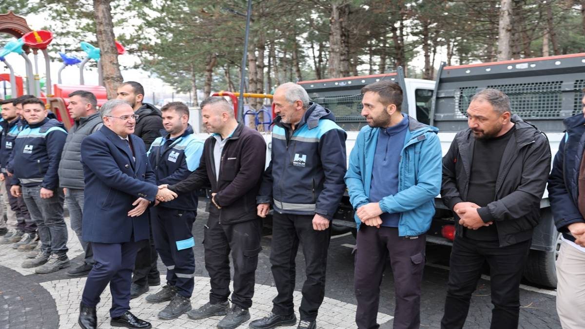 ÖZDOĞAN PERSONELİYLE BAYRAMLAŞTI