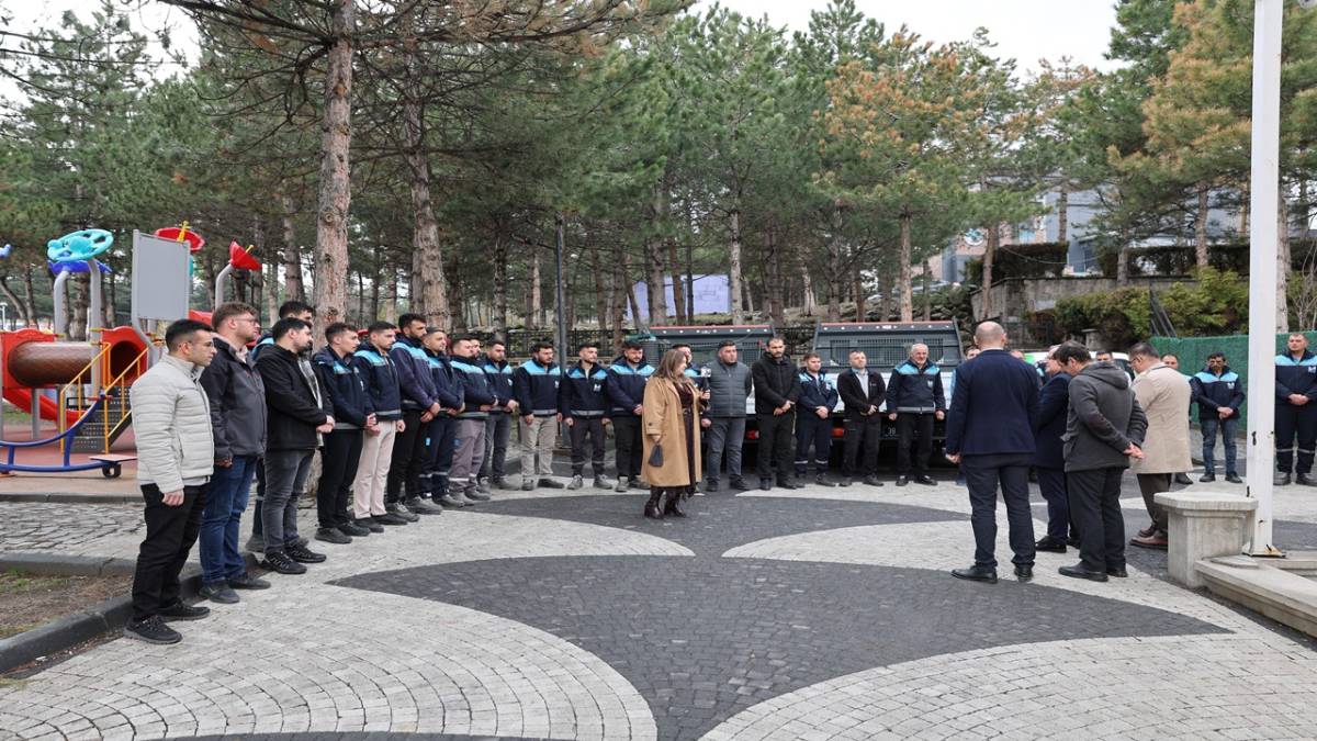 ÖZDOĞAN PERSONELİYLE BAYRAMLAŞTI