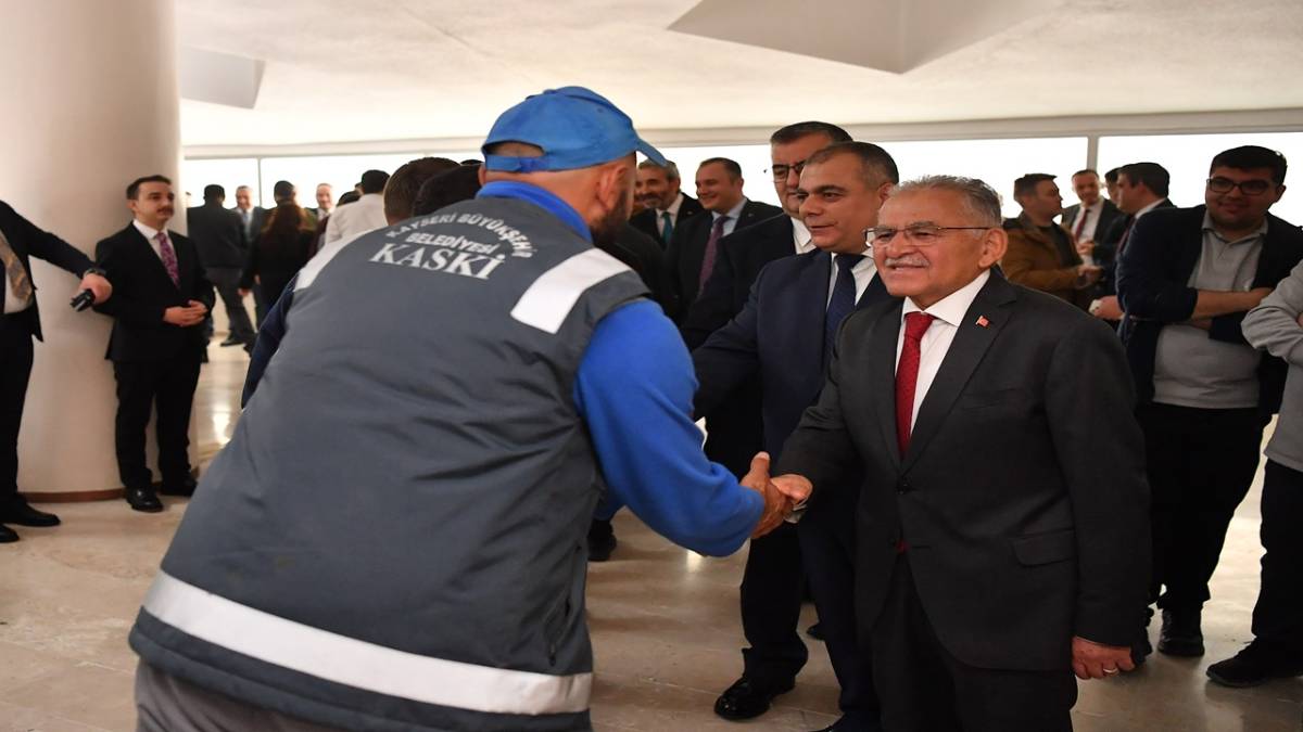 BÜYÜKKILIÇ: “KAYSERİ BÜYÜKŞEHİR, BİR MARKA”